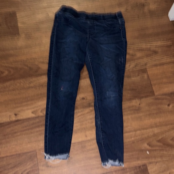 Old Navy Rockstar Jeggings Women's Dark Blue Jeans Pull on Leggings - Picture 1 of 5